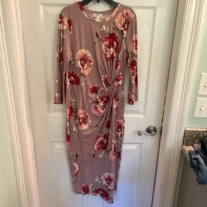 Nine Britton Faux Wrap Dress